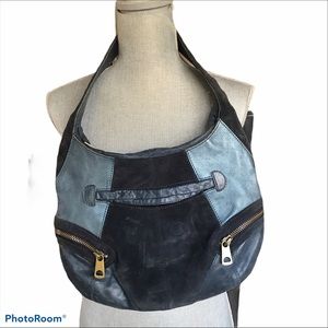 Marc Jacobs Y2K navy shoulder hobo purse